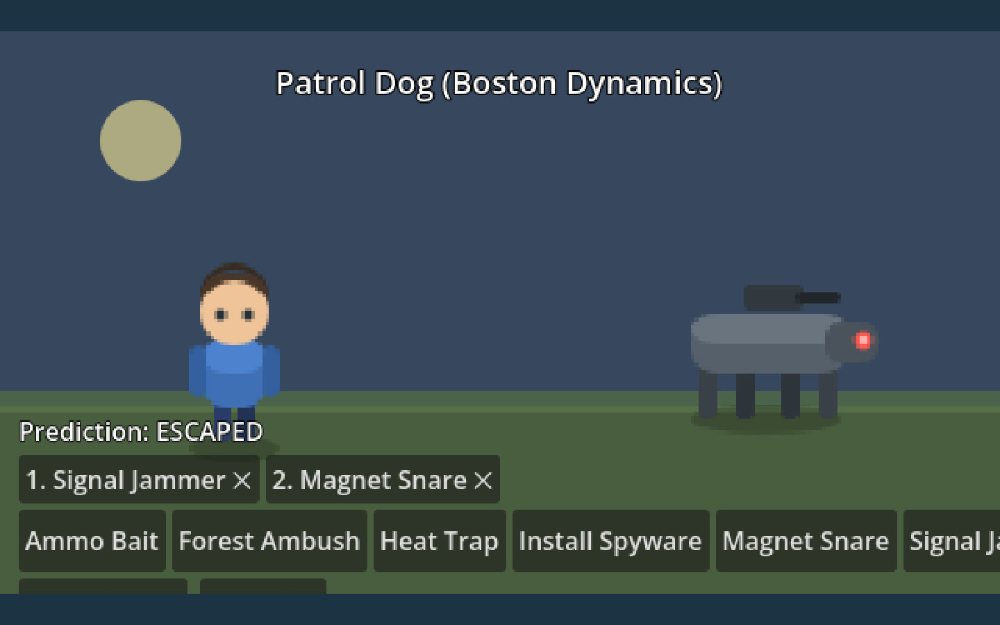 Screenshot of Alignment Game
